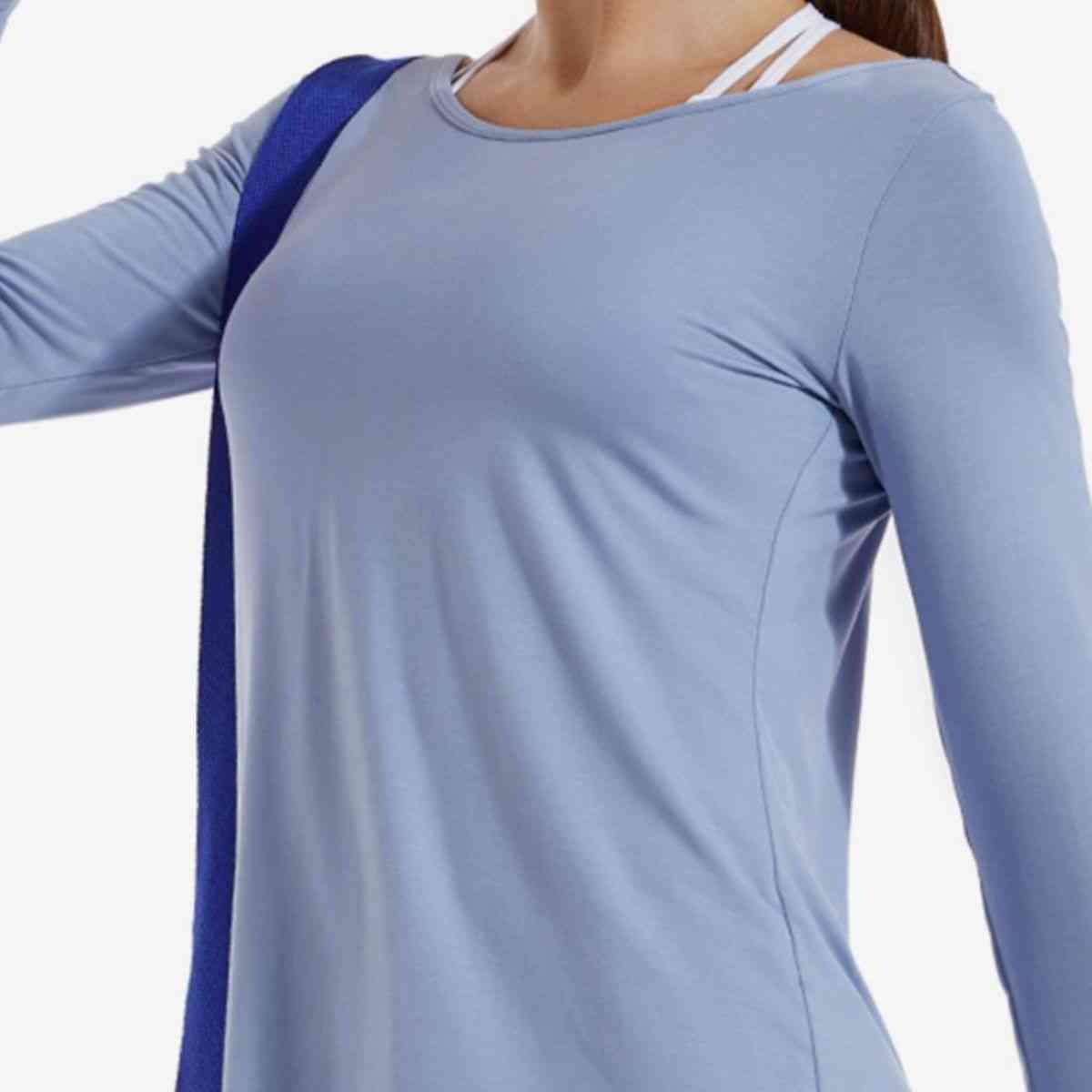 Twisted Open Back Sports Top - Athleuse