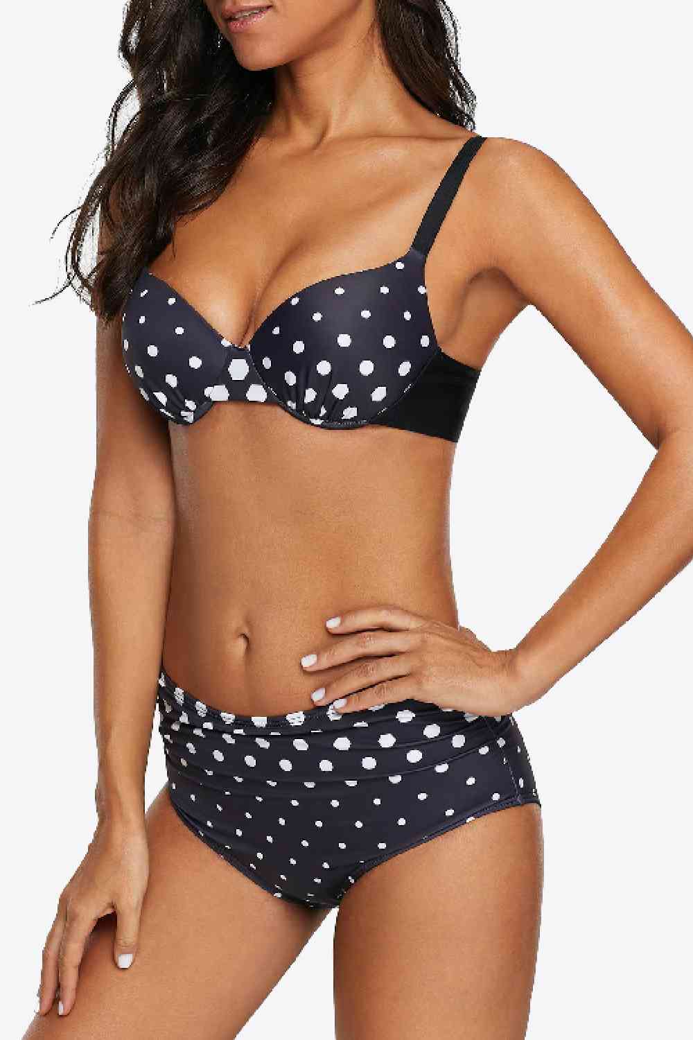 Polka Dot Bikini Set - Athleuse