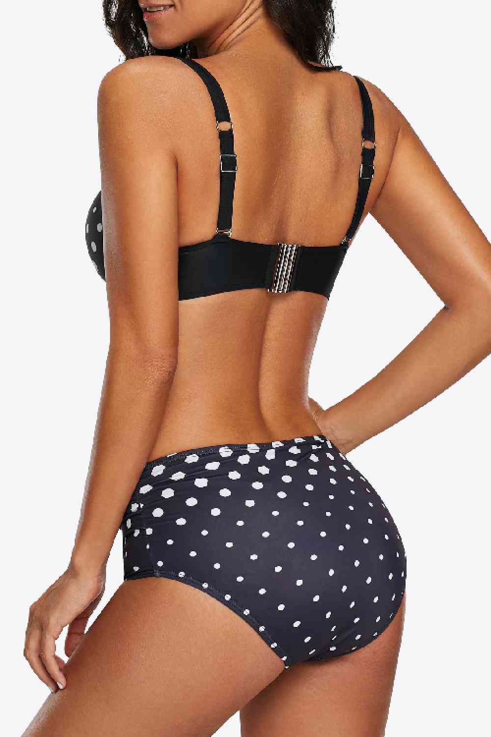 Polka Dot Bikini Set - Athleuse